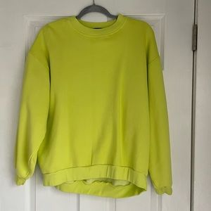 Zara Washed Oversized Sweatshirt